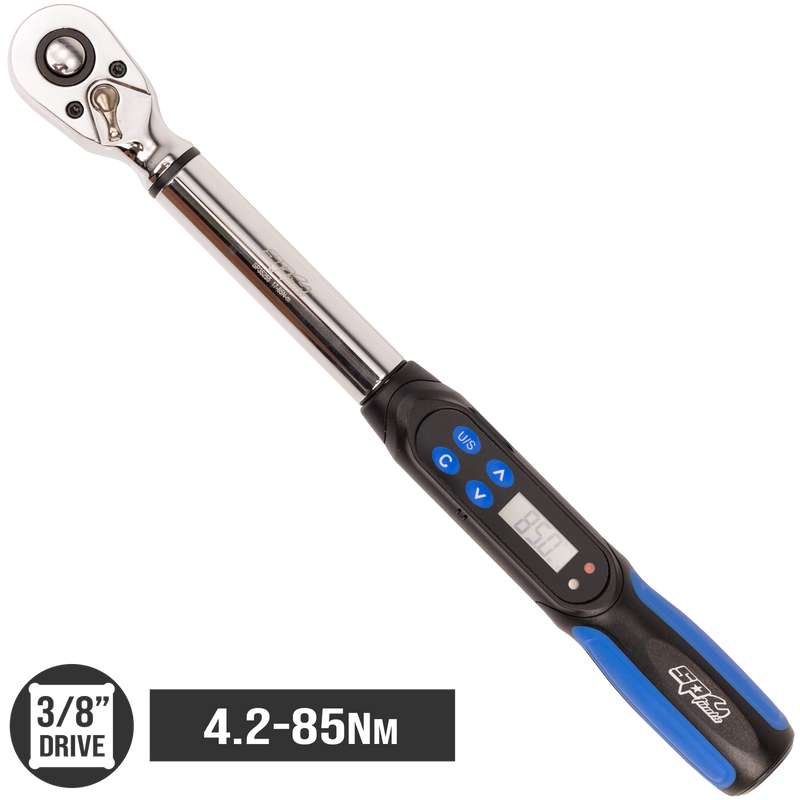 SP Tools Torque Wrench - Digital - Stubby - 3/8" Drive - 4.2 to 85Nm