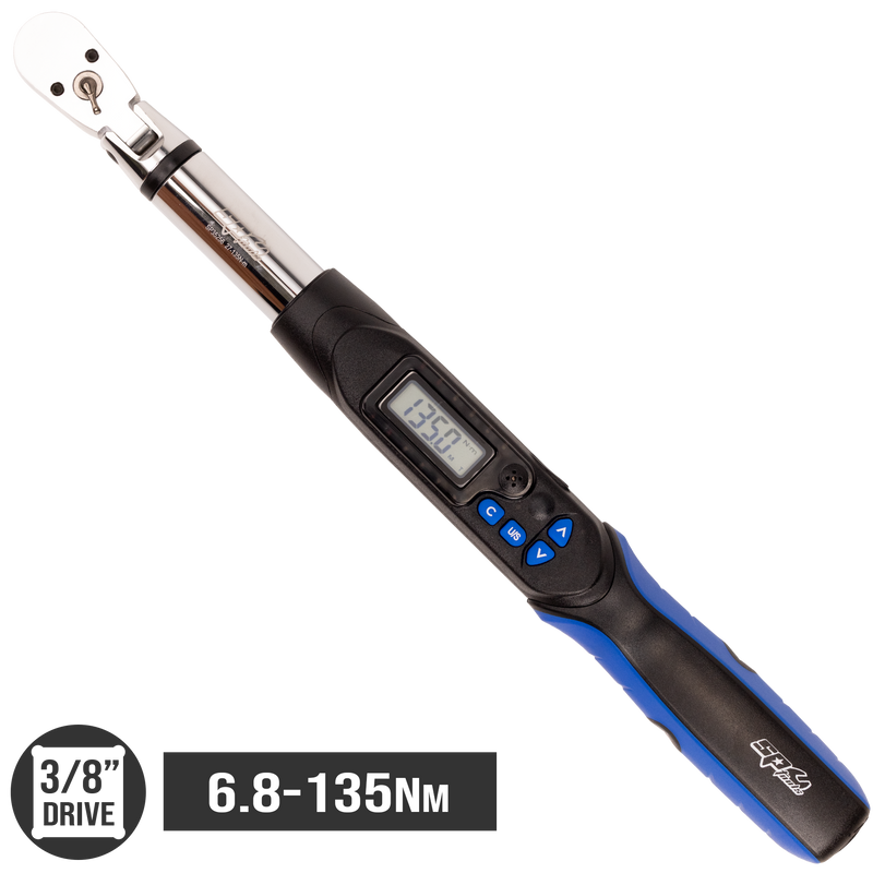 SP Tools Digital Torque Wrench 3/8in. Drive Flex Head One