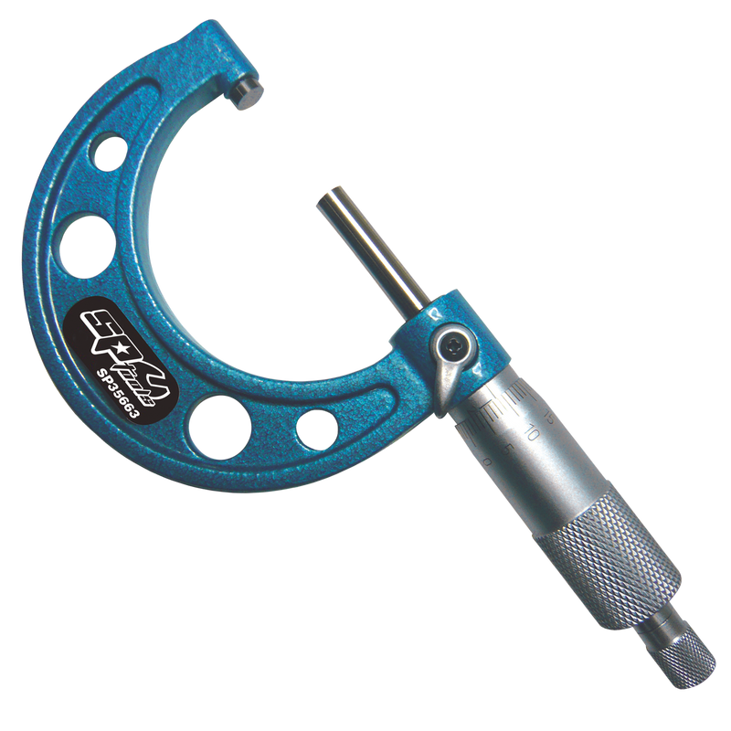 SP Tools Outside Micrometer 25-50mm (0.01 Reading) SP35663
