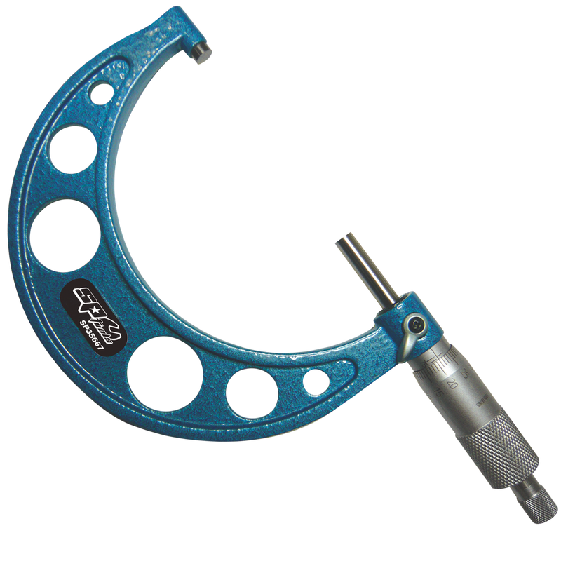 SP Tools Outside Micrometer - Individual - 75-100mm - 0.01 reading