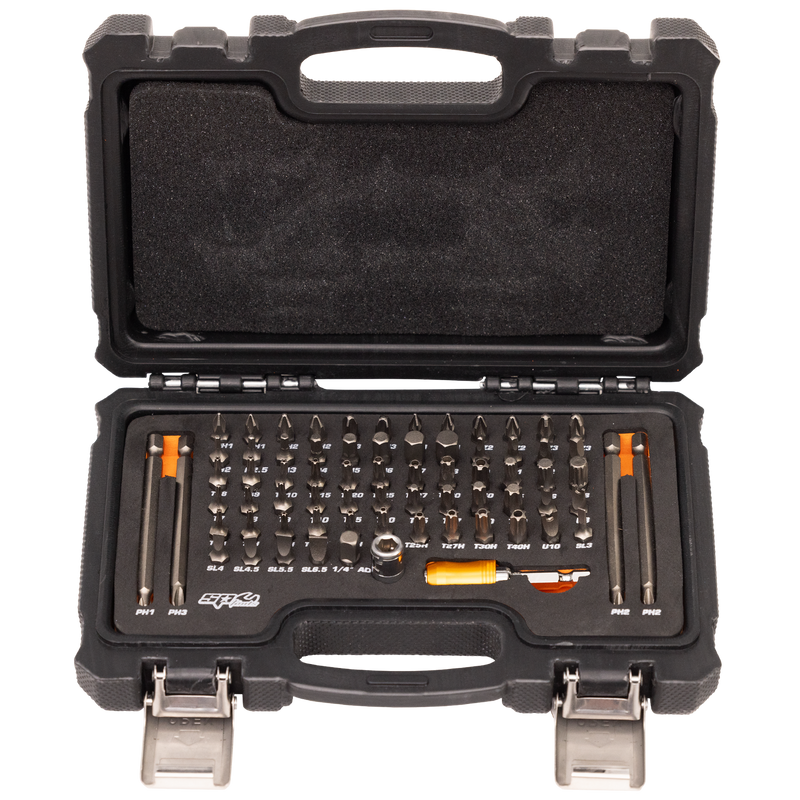 SP Tools 1/4" Drive Technician Bit Set - 71pc