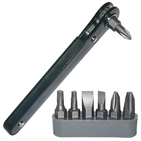 SP Tools 1/4" Hex Ratchet Bit Driver Set - Compact - Low Profile