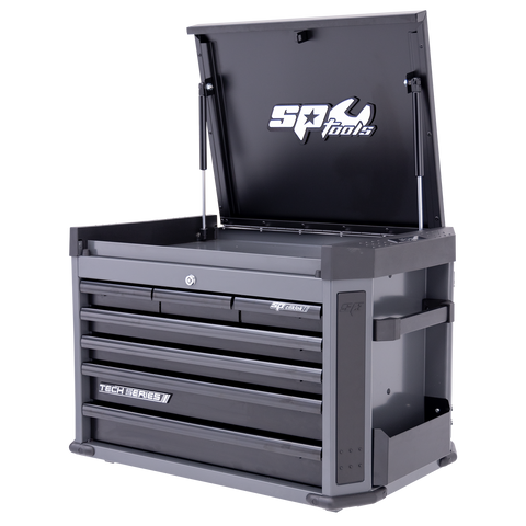 SP Tools Tech Series Tool Box - 7 Drawer - Diamond Black