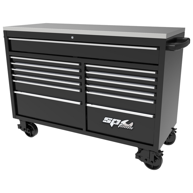 SP Tools 59" USA Sumo Series Roller Cabinet - 13 Drawer