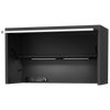 SP Tools 59" USA Sumo Series Power Top Hutch with Shelf, Pegboard, Light & Powerboard - Black/Chrome