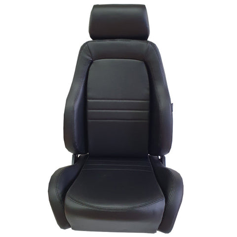 Autotecnica Adventurer 4X4 Seat PU Leather Black SP4X4LBK