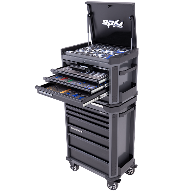 SP Tools 213Pc 14 Drawer Tech Series Tool Kit Combo