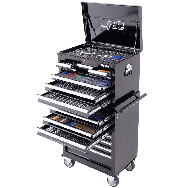 SP Tools 370Pc 15 Drawer Sumo Series Tool Kit Combo
