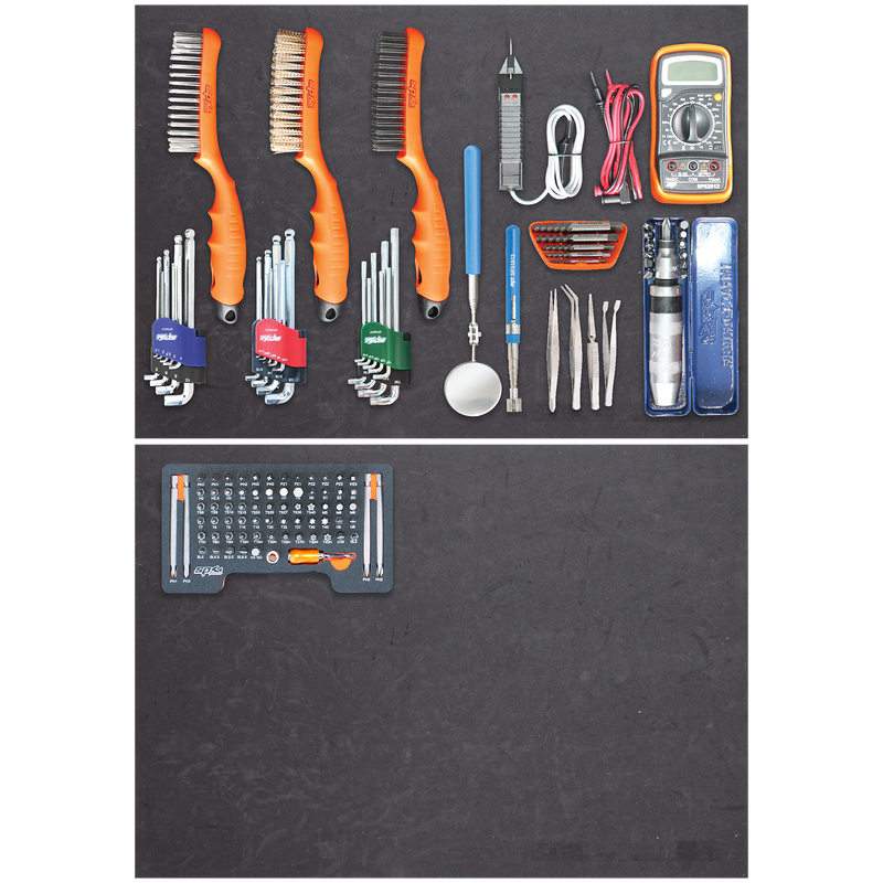SP Tools 127Pc Tool Kit (No Tool Box, No EVA Tray)