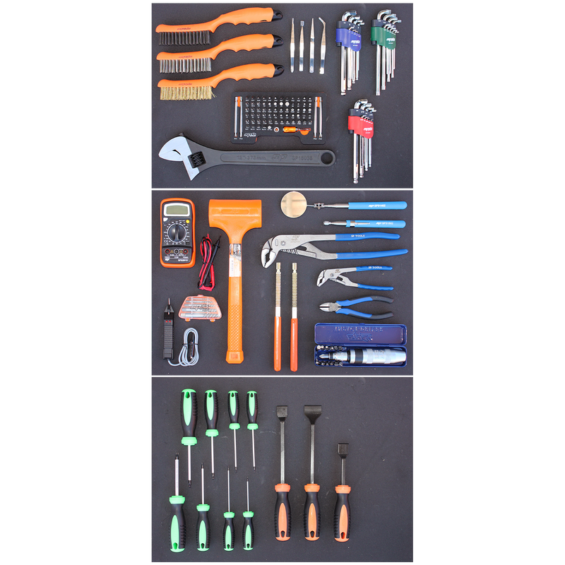 SP Tools 145Pc Tool Kit (No Tool Box, No EVA Tray)
