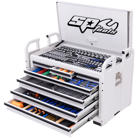 SP Tools Off Road Series Field Service Tool Kit - 413pc - Metric/SAE - White/Black