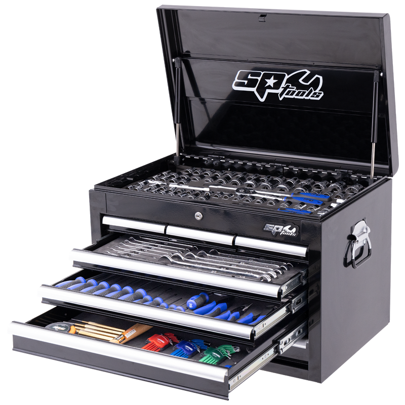 SP Tools Custom Series Tool Kit - 218pc - Metric & SAE