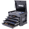 SP Tools Tech Series Tool Kit - 305pc - Metric Only - Diamond Black - Plus Extra EVA Foam Trays
