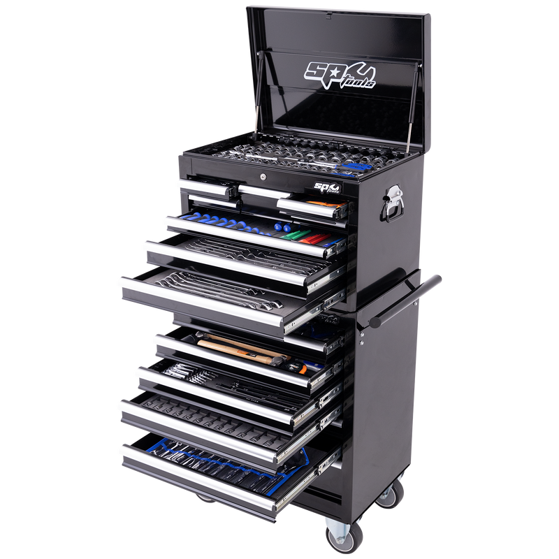 SP Tools 632Pc 14 Drawer Custom Tool Kit Combo