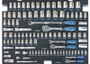 SP Tools Custom Series Tool Kit Combo - 632pc - Metric & SAE - Black/Chrome - Plus Extra EVA Foam Trays