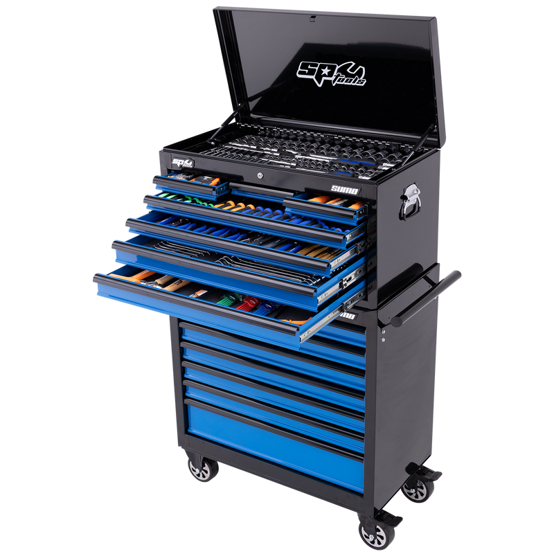 SP Tools Sumo Series Tool Kit Combo - 417pc - Metric & SAE