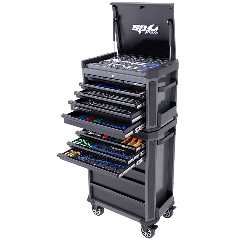 SP Tools Tech Series Tool Kit Combo - 629pc - Metric & SAE