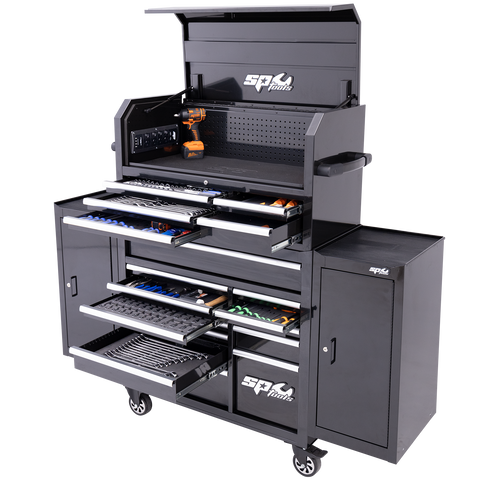 SP Tools 579Pc 18 Drawer Sumo Power Hutch Tool Kit Combo