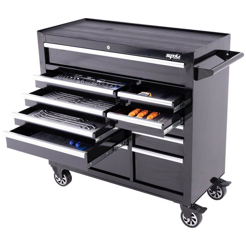 SP Tools 364Pc 11 Drawer Custom Series Rollcab Tool Kit