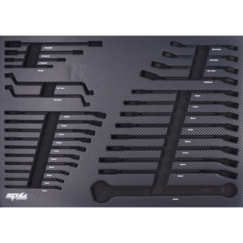 SP Tools EVA Insert Foam Suit SP50019 Metric Spanners