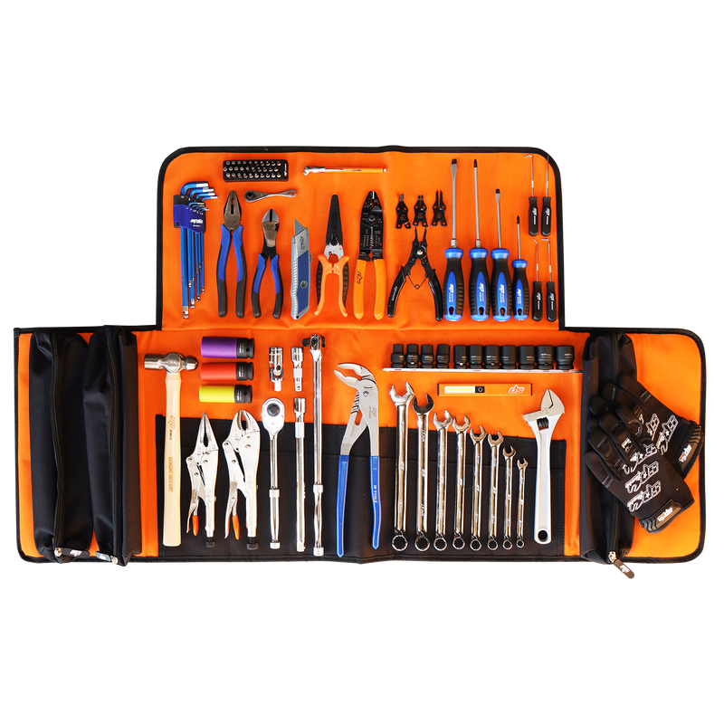 SP Tools 4x4 90Pc Tool Roll Tool Kit SP51280