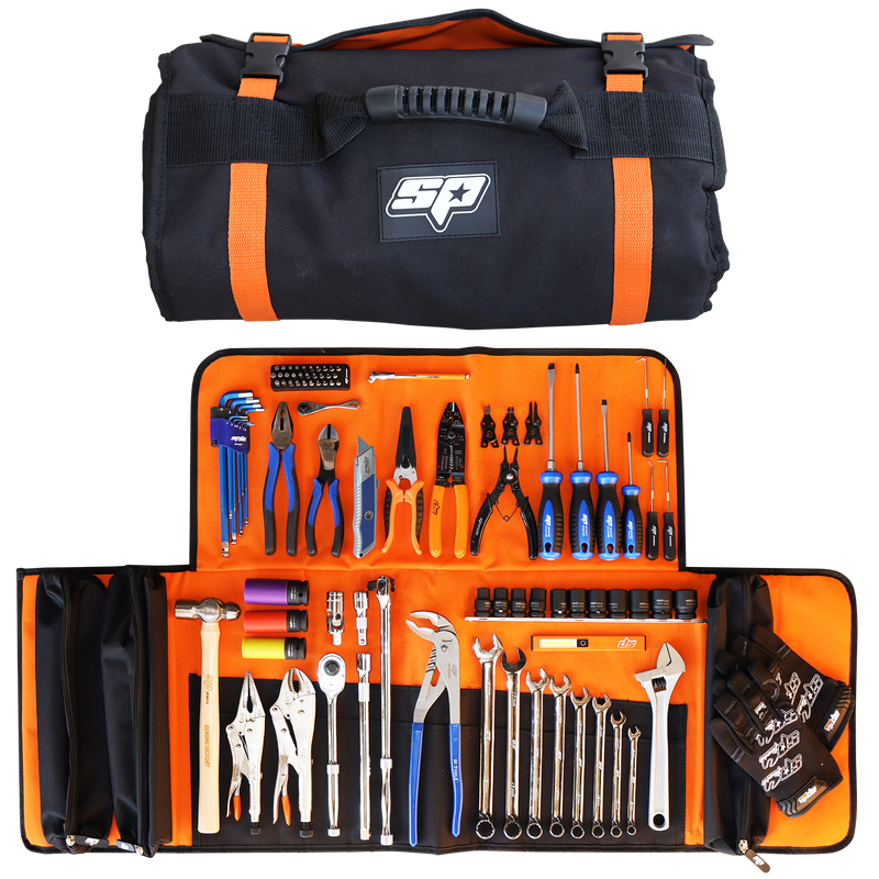 SP Tools Tool Roll Tool Kit - 4x4 - 90pc