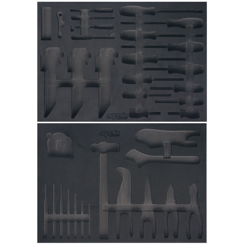 SP Tools EVA Foam Tray Set - Suits SP55102D - 89pc
