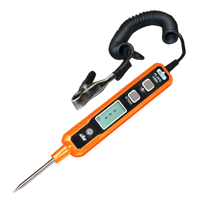 SP Tools Circuit Tester - Volts, Ohms & Continuity - Auto Ranging - 0.8 To 100 Volts DC