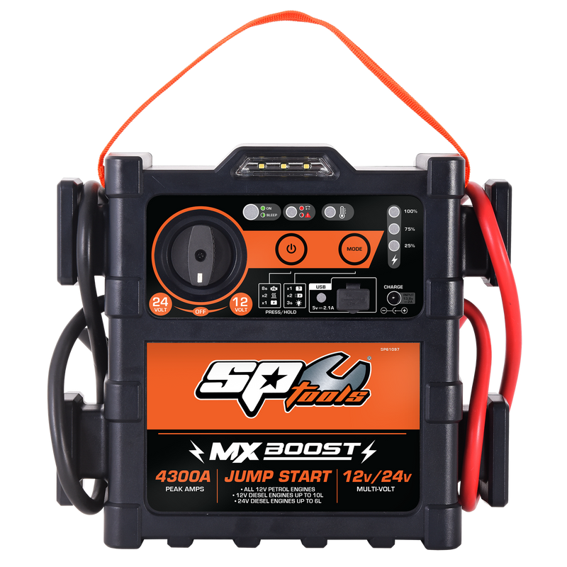 SP Tools Jump Starter / Power Bank - 4300A - 12v/24v - MX Boost