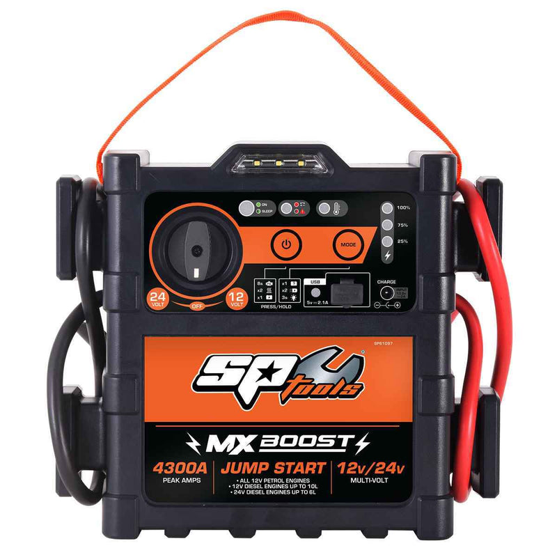 SP Tools MX Boost Jump Starter/Power Bank 4300A Li-ion
