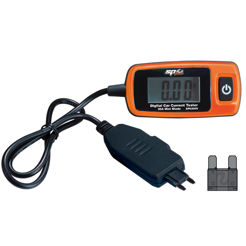 SP Tools Current Tester - Digital Automotive - 30A Standard-Blade