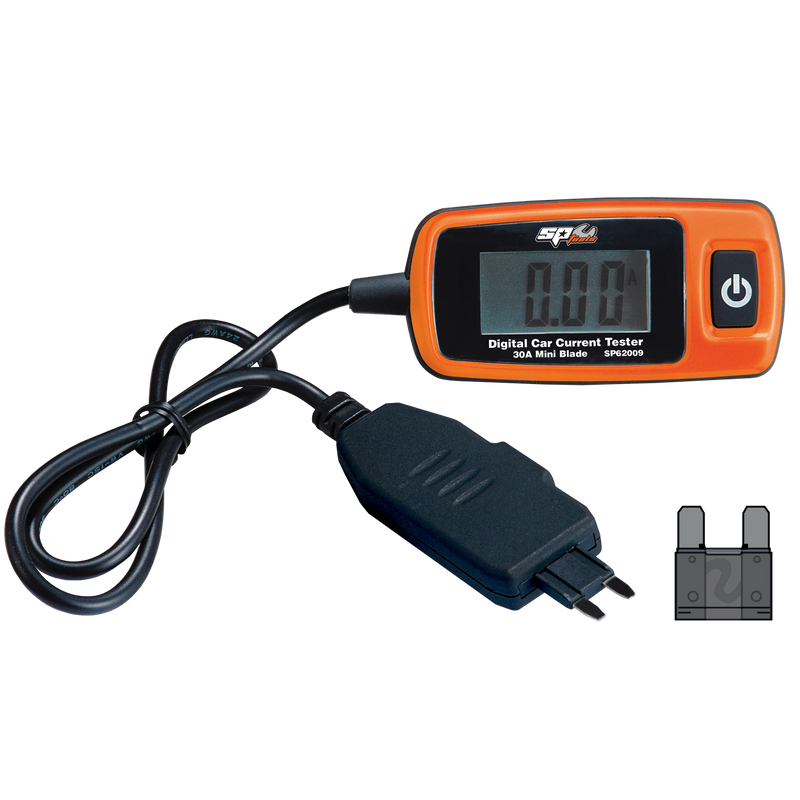 SP Tools Current Tester - Digital Automotive - 30A Standard-Blade