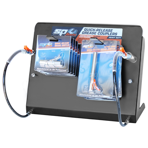 SP Tools Quick Release Grease Couplers Display Stand