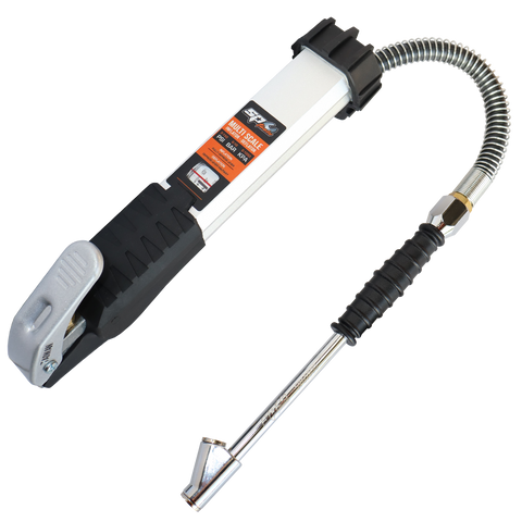 SP Tools Professional Tyre Inflator with Deflator - Convex Lens Gauge