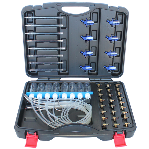 SP Tools Fuel Return Flow Test Kit - Diesel - Common Rail - 49pc