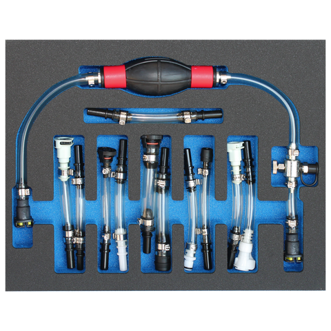 SP Tools Priming Pump Kit - Diesel Injection System - 12pc