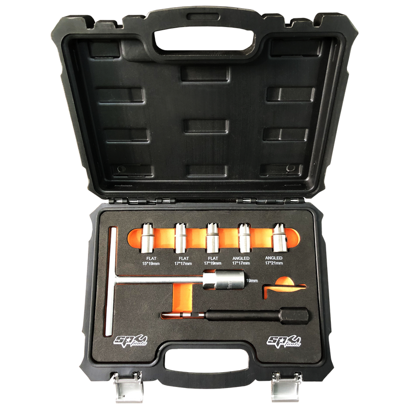 SP Tools Diesel Injector Seat Cleaner Set - 7pc