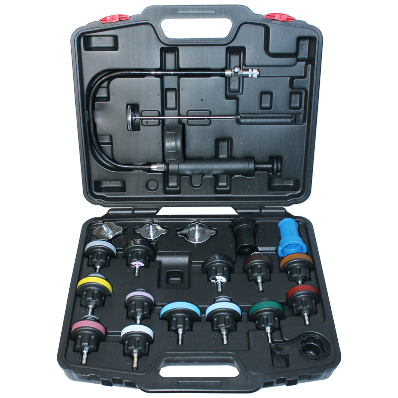 SP Tools Cooling System Pressure Tester Kit - 21pc
