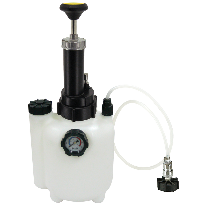 SP Tools Brake & Clutch Pressure Bleeding Kit - Stand Alone Unit with 42mm Dia. Cap