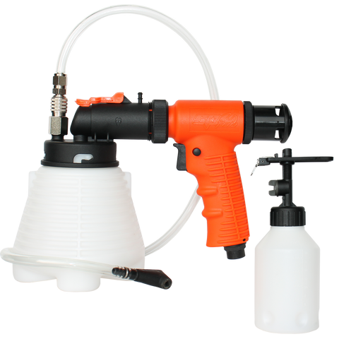 SP Tools Vaccum Brake Bleeder Kit - 800ml - Includes Automatic Brake Fluid Reservoir Refiller