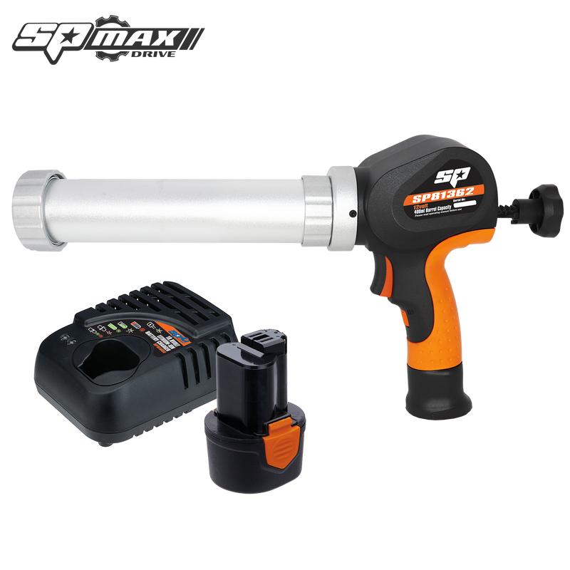 SP Tools 12V Caulking Gun - 400ml - Max Drive SP81362