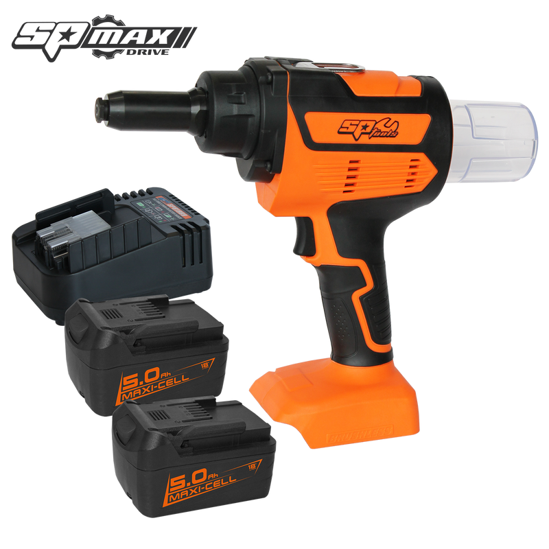 SP Tools 18v Industrial Riveter - Max Drive