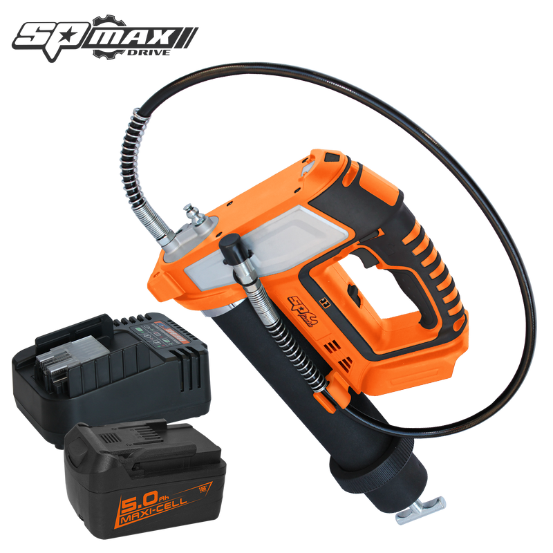 SP Tools 18V Industrial Grease Gun - Max Drive SP81523