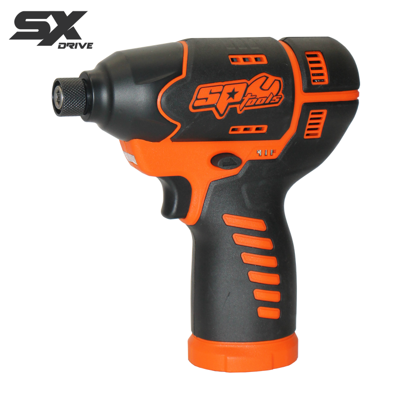 SP Tools 12V 1/4"Dr Impact Driver - Skin Only - SX Drive