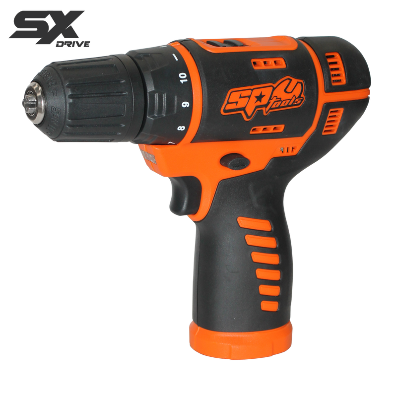 SP Tools 12V 10mm 2 SPeed Drill Driver - Skin Only - SX