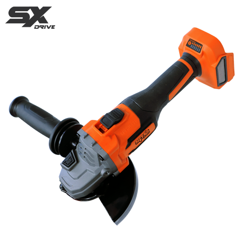 SP Tools 18v 125mm - 5" Brushless 6 Speed Angle Grinder Kit - Skin Only - SX Drive