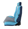 Autotecnica Grey Herringbone and Blue Support Seat SP88BBS