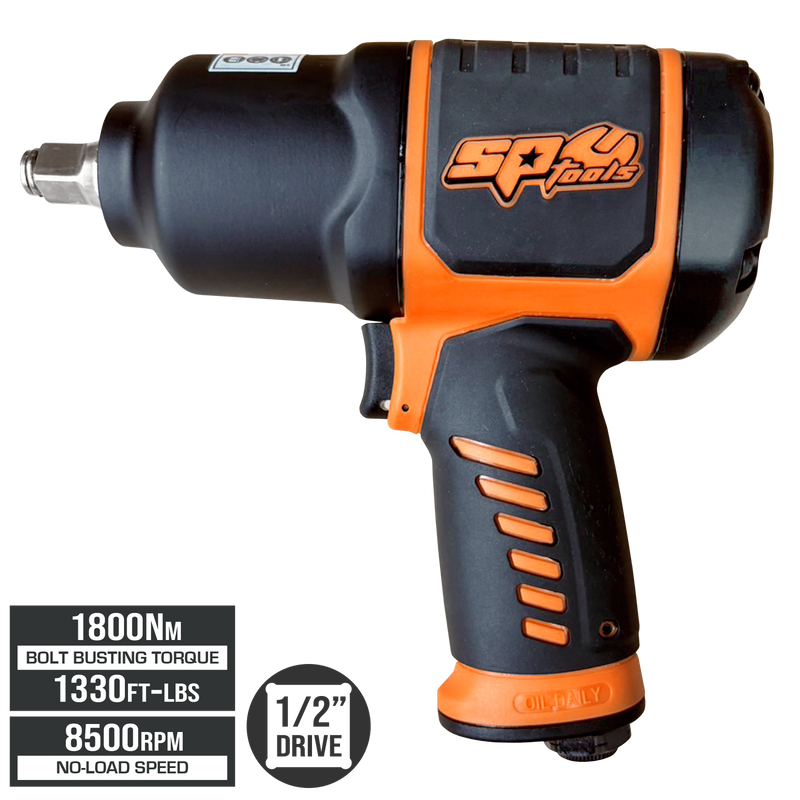 SP Tools 1/2" Drive Air Impact Wrench