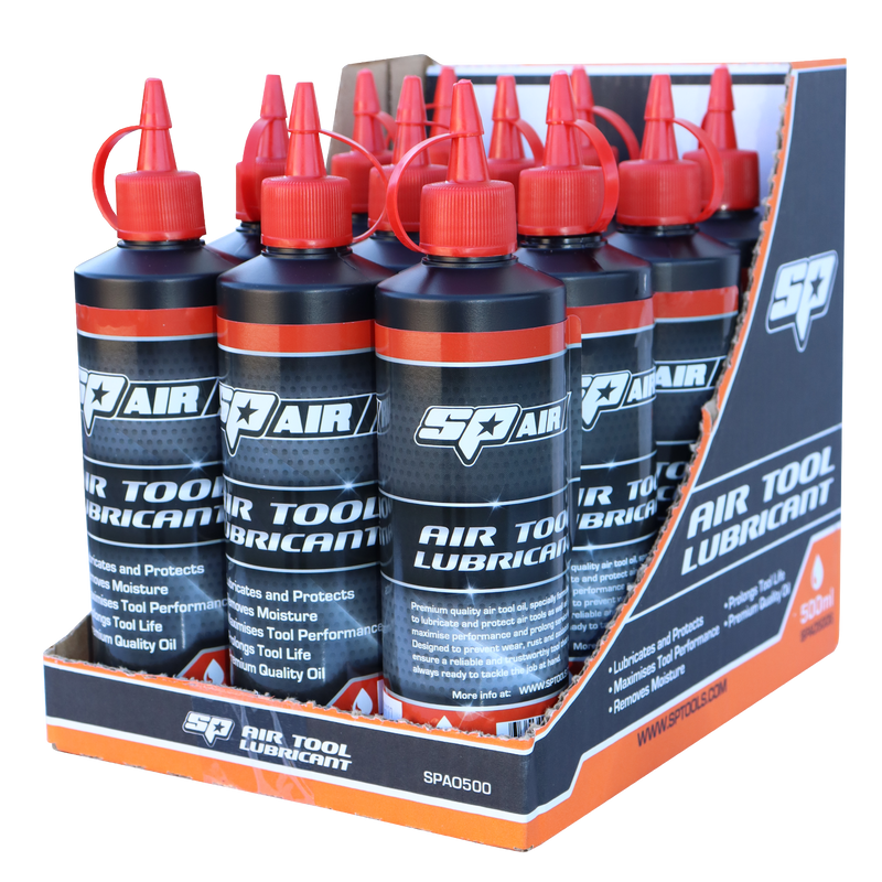 SP Tools Oil Air 500ml Bottle Carton Of 12 SPAO500