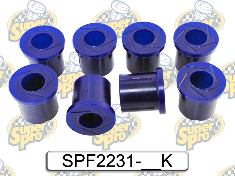 SuperPro Leaf Spring Bush Kit-Heavy Duty - Front (Hilux 78-97) — fits Toyota Hilux N50 N60 N70 Series